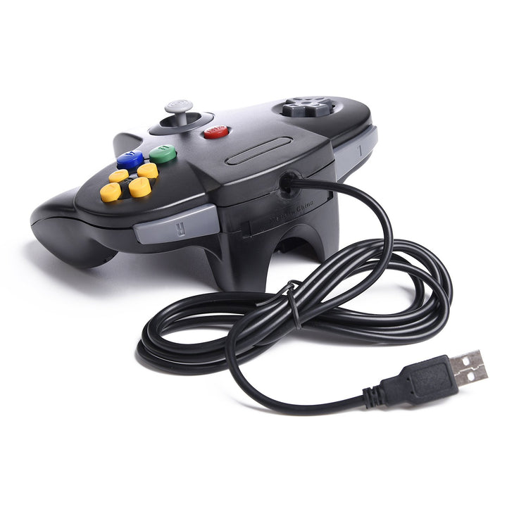 miadore 2X N64 Controller USB Gamepad Classic N 64 Controller Joypad Joystick Für Mac und Windows Ra