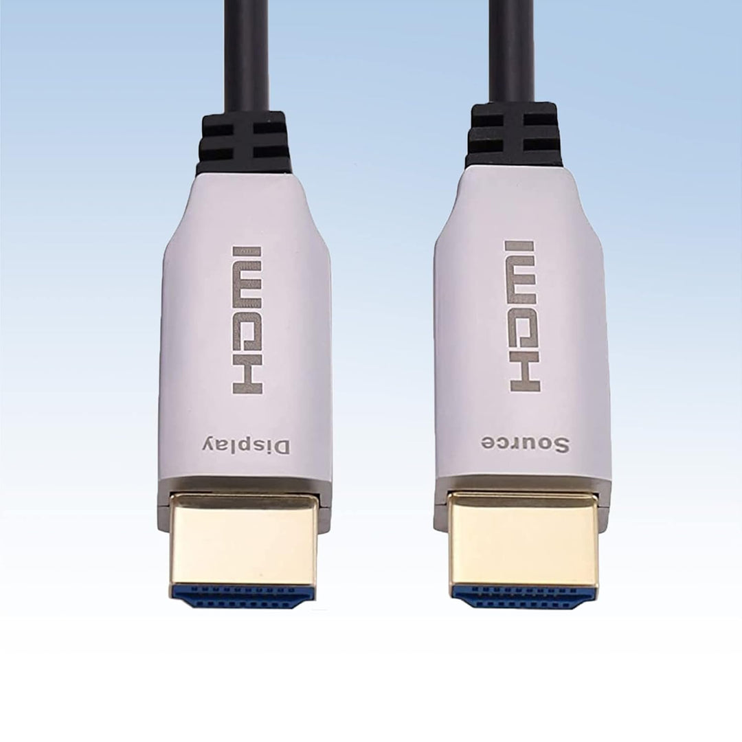 8K HDMI Fibre Optic Cable 10M HDMI 2.1 48Gbps 8K @ 60Hz 4K @ 120Hz Dynamic HDR/eARC/HDCP 2.2/3D Slim