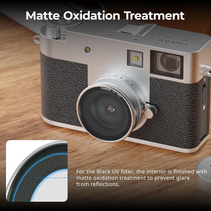 SMALLRIG Magnetischer UV-Filter für FUJIFILM X Half Kamera, optisches Glasobjektiv, Leichter Alumini