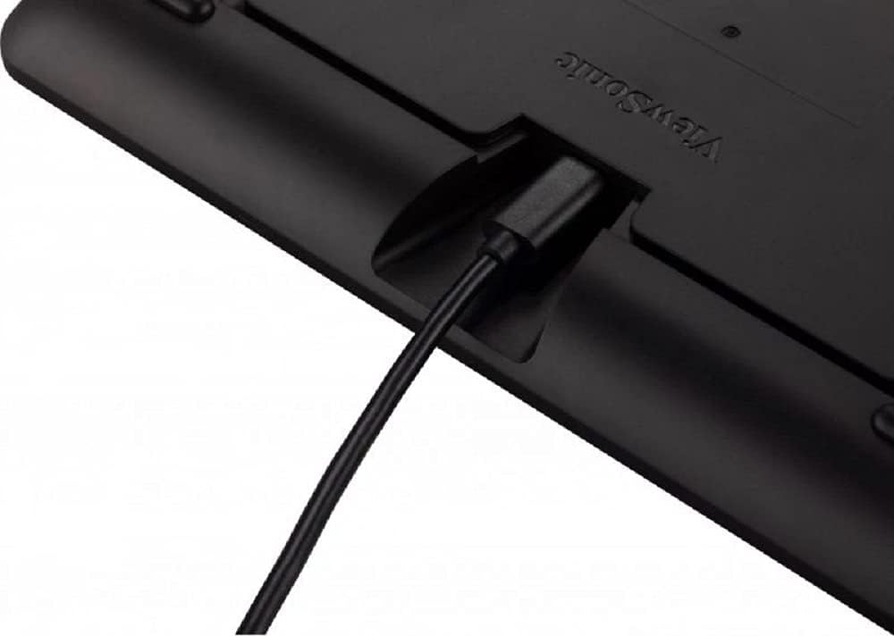Viewsonic ID710-BWW (17,8 cm) (7 Zoll) PenDisplay Tablet zum Zeichnen und Schreiben (Full-HD, IPS Di