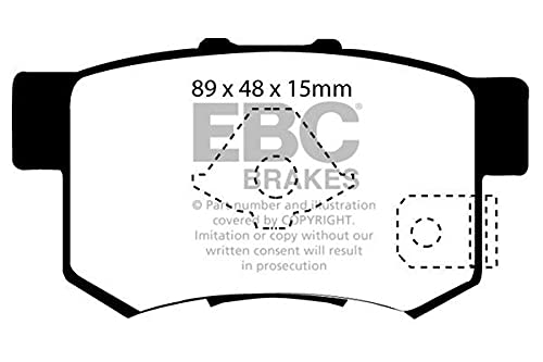 EBC Brakes DP21193/2 Greenstuff Bremsbeläge