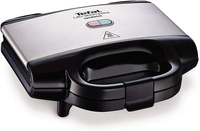 Tefal Element TL4308 Toaster, 7 Bräunungsstufen (1000 Watt) silber/schwarz & Ultracompact Sandwichma