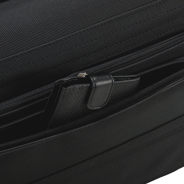 Business Pilotenkoffer auf Rollen 46 cm schwarz