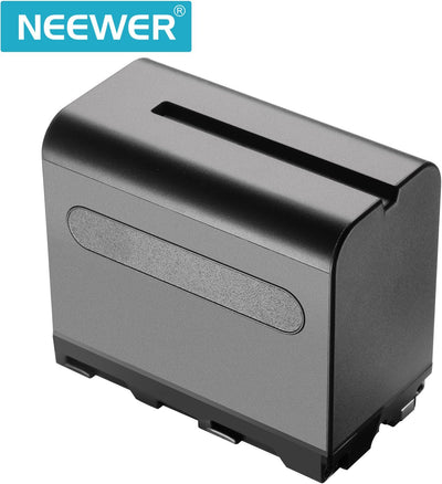 Neewer reg 6600mAh Li-ion Akku Ersatzakku für Sony NP-F970 NP-F960 NP-F975 NP-F570 NP