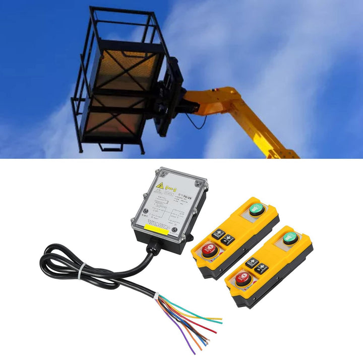 Industrial Hoist Cran Remote Control Wireless Waterproof Electric Lift Hoist Radi Transmitter Receiv