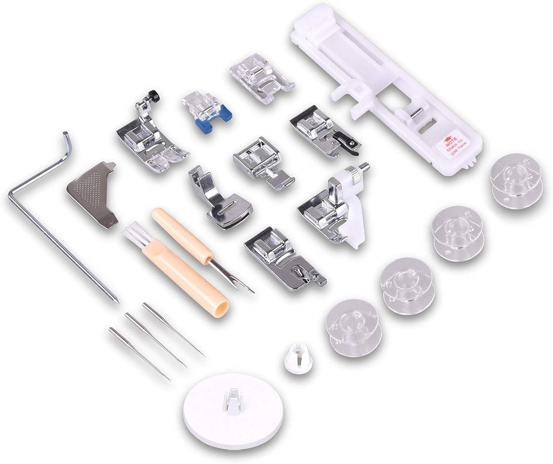 Necchi NC-102D nähmaschine, Innen aus Aluminium-Druckguss, ABS-Gehäuse, Light Green, Regular