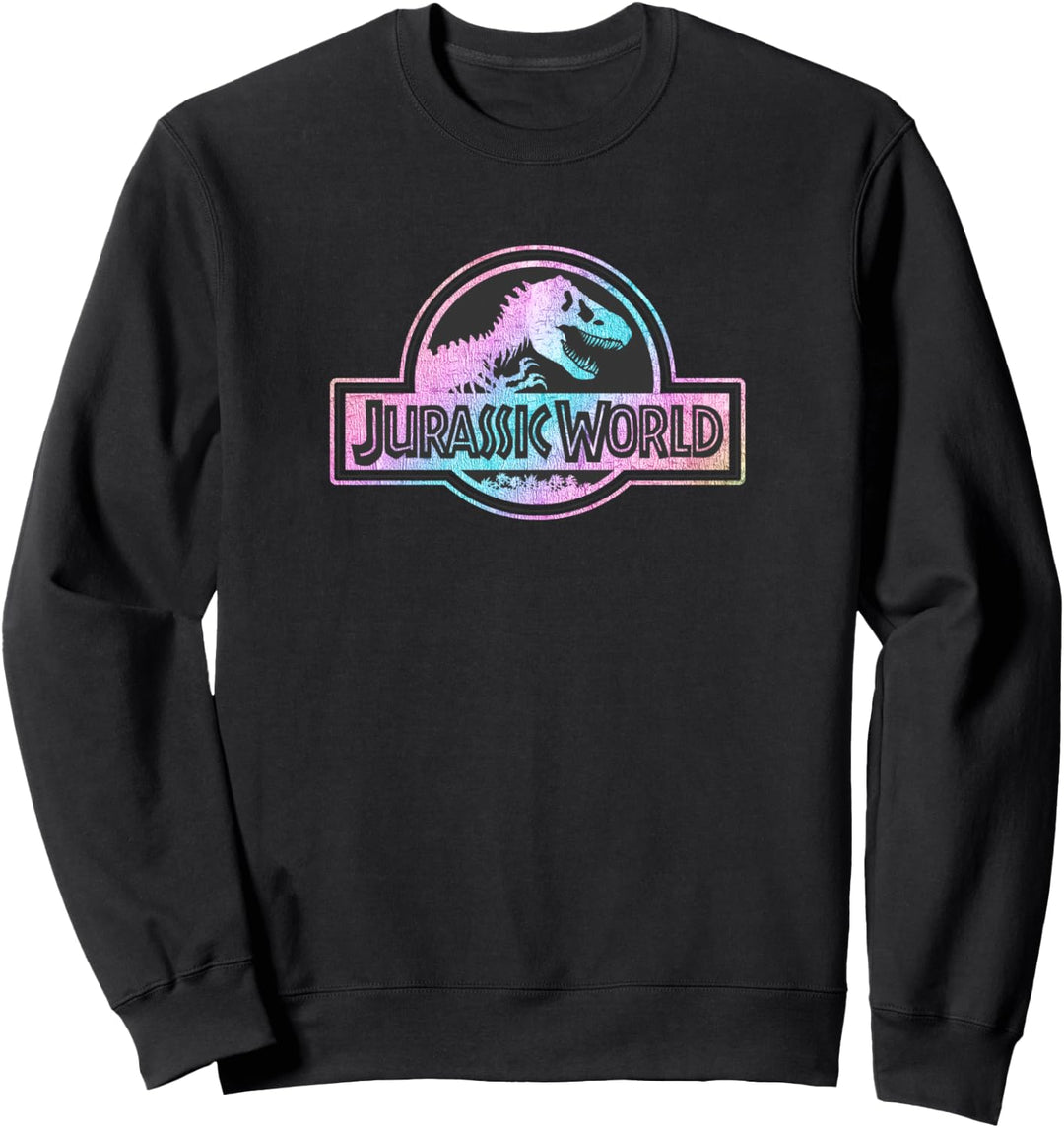 Jurassic World Rainbow Foil Logo Sweatshirt