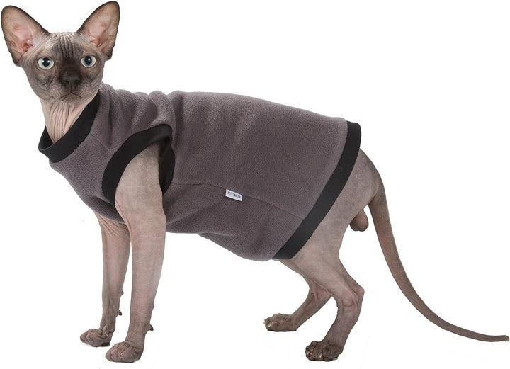 Kotomoda Katzen Kleidung Pullover Taup Fleece (XS), XS
