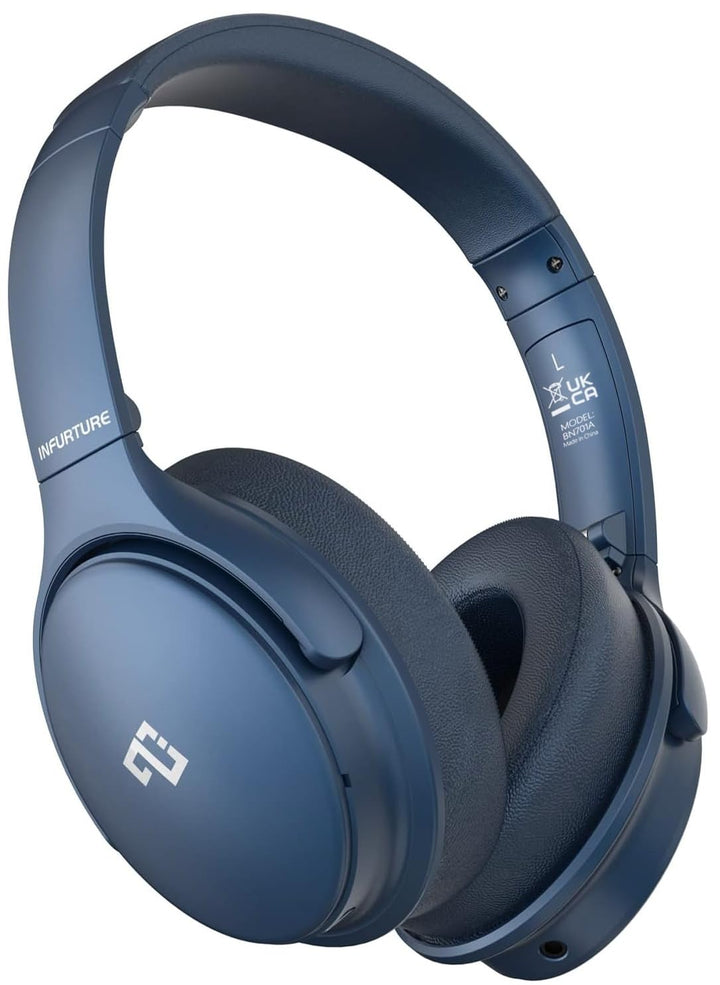 INFURTURE Noise Cancelling Kopfhörer Bluetooth 5.0,Drahtlose Over-Ear-Kopfhörer,Hi-Fi-Stereo-Tiefbas
