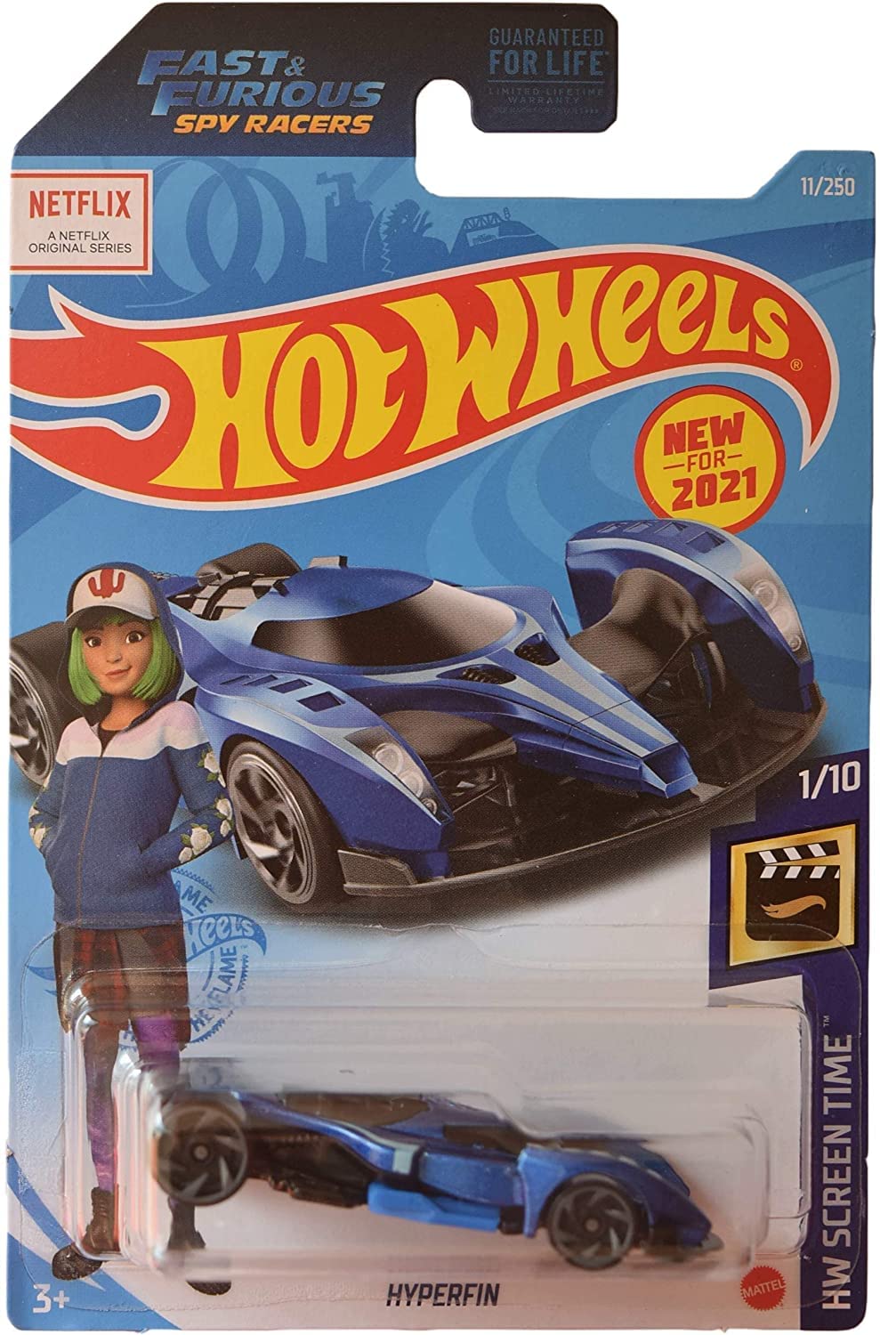 Hot Wheels Hyperfin, Bildschirmzeit 1/10 [Fast & Furious Spy Racers]