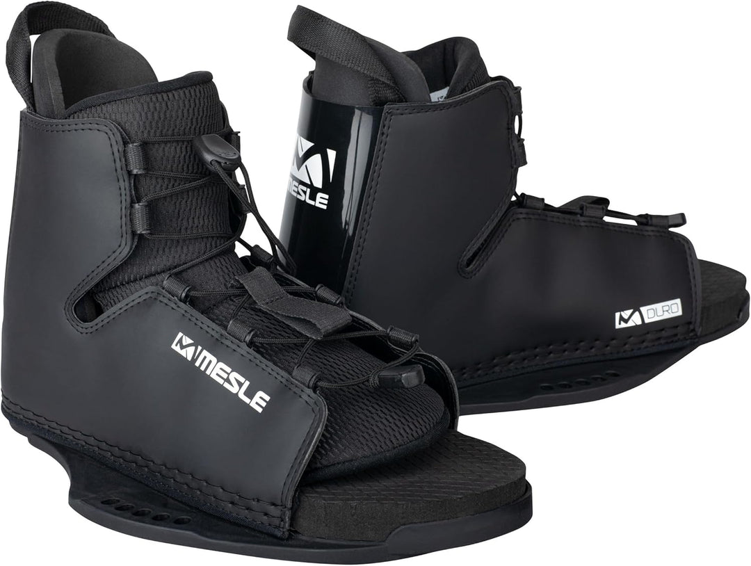 Mesle Wakeboard-Bindung Duro, Open Toe Boots, Grösse 30-45 EU, Schuhe, schwarz Adult, Adult