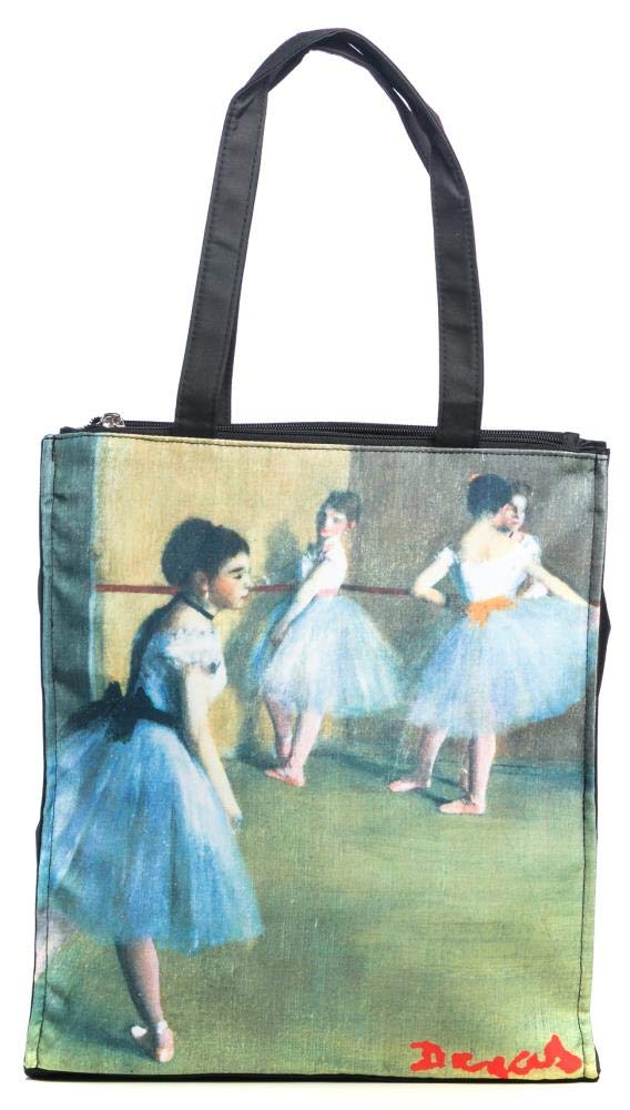 LUCKYWEATHER Shopper Einkaufstasche Twin Double Bag Damen Motiv Degas BALLET CLASS I Shopping Bag wa
