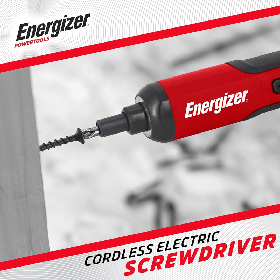 Energizer - Elektrischer Schraubendreher 3,6 V – Akku 1500 mAh, wiederaufladbar, USB-C-Kabel (im Lie