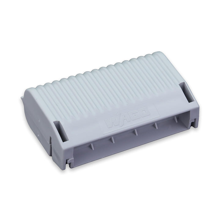 WAGO Gelbox 207-1433, max. 6 mm²-Klemmen, 2 Stück, Abg für Aderleitung mit Gel, wasserdicht, feuchti