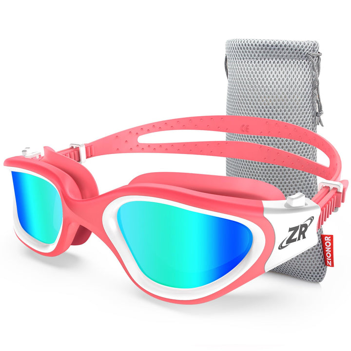 ZIONOR G1 - Polarisierte Schwimmbrille für Unisex und Erwachsene und Damen, beschlagfrei, 100% UV-Sc