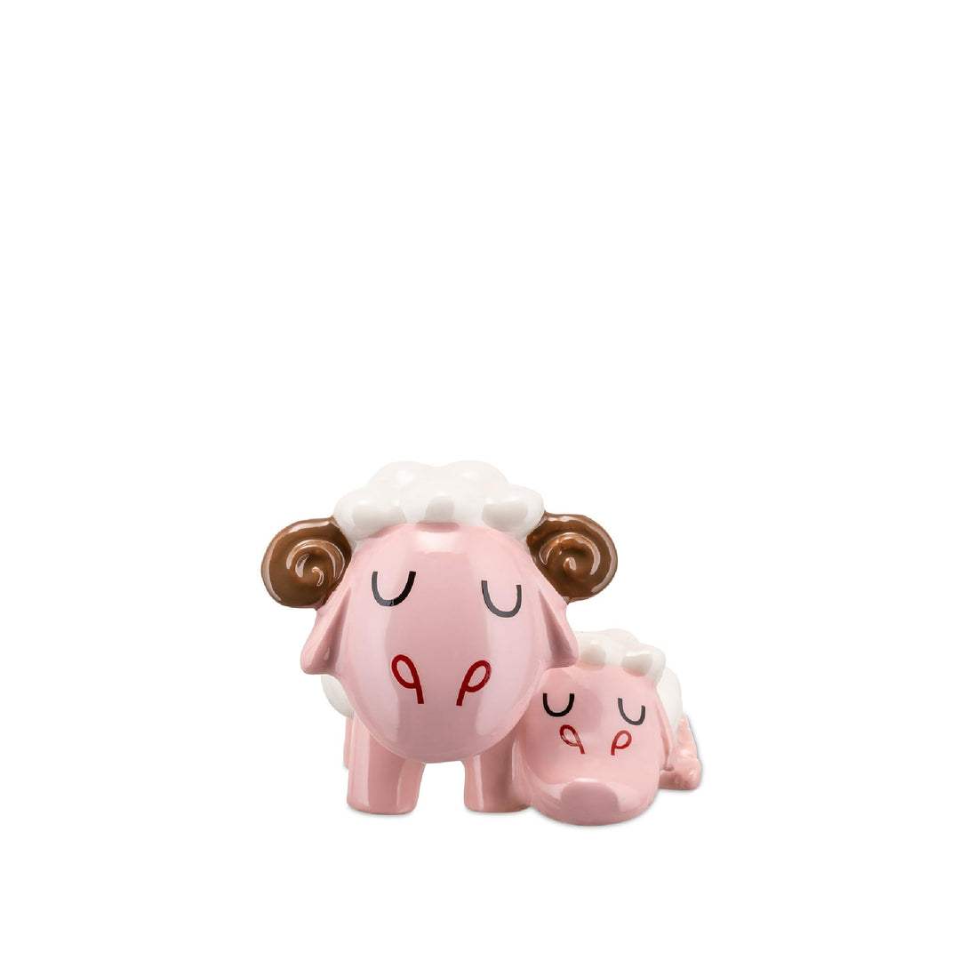 Alessi AGJ01 7 Happy Eternity Baby,PECORE, Porzellan, Mehrfarbig, OneSize One Size Mehrfarbig, One S