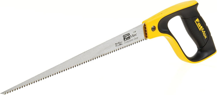 Stanley FatMax Stichsäge, Kompasssäge, 0,7mm dickes Sägeblatt, 9 Zähne/Inch, 300mm Länge, ABS Kunsts