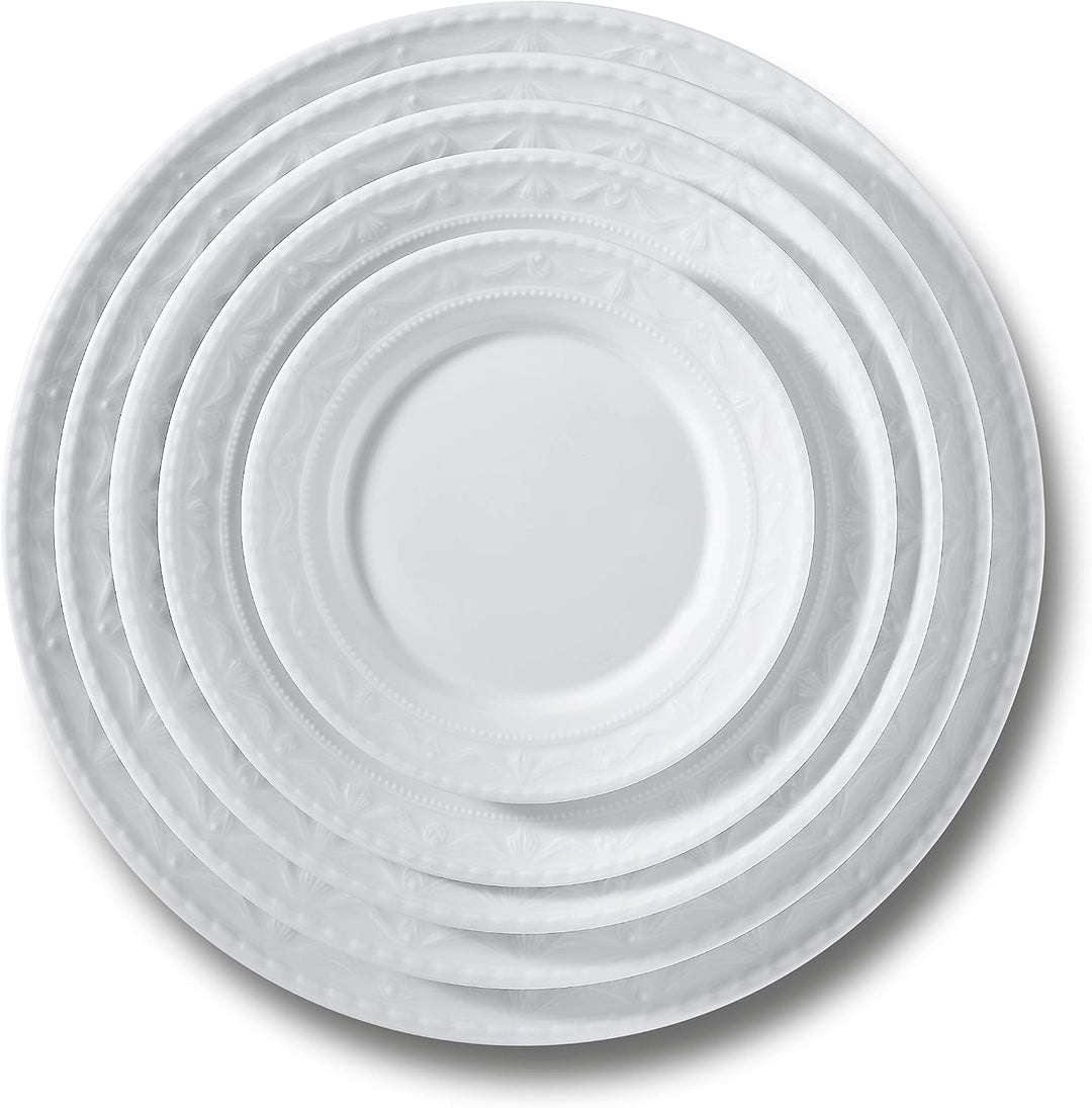 KPM Berlin KURLAND Dessertteller 19,5 cm, Porzellan, Kuchenteller, kleiner Teller, Frühstücksteller