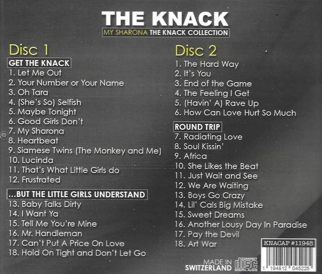 My Sharona-The Knack Collection, Audio-CD