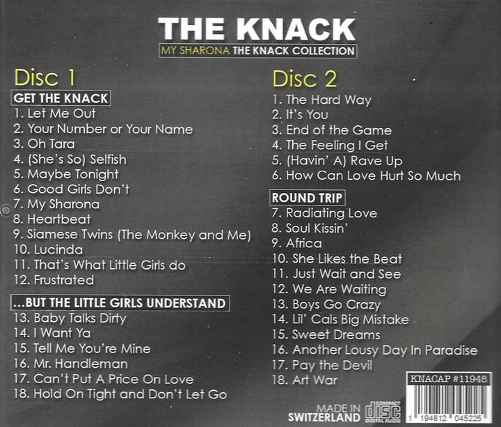 My Sharona-The Knack Collection, Audio-CD