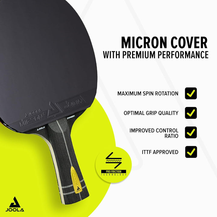 JOOLA ITTF zugelassener Profi Tischtennisschläger INFINITY CARBON, ‎MEGA CARBON und ROSSI CARBON für