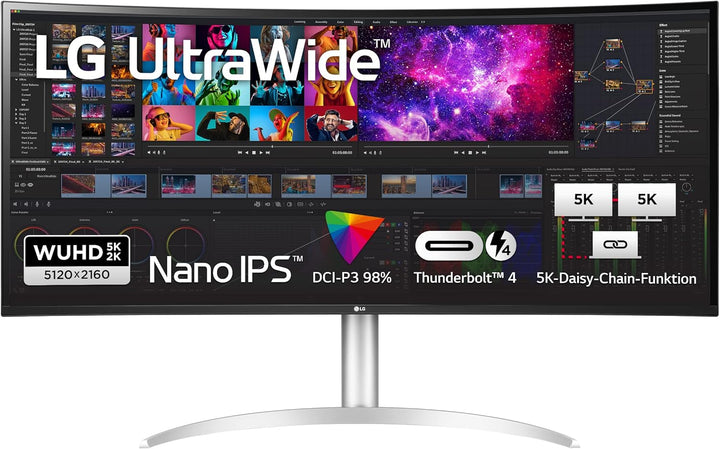 LG Electronics 40WP95XP-W UltraWide™ WUHD 5K 39,7" (100,86cm), 5120 x 2160, 21:9, AMD FreeSync™, HDR