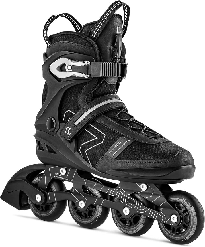 Movino Inline Skates | Cruzer B4 | Fitness Rollschuhe | Damen Herren Inliner | Inliner für Erwachsen