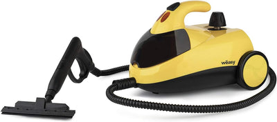 Wëasy NVP15 Hochdruck Dampfreiniger / 1,5 L Wassertank / mit Zubehörpaket / 4 bar / 1500 W / gelb/sc