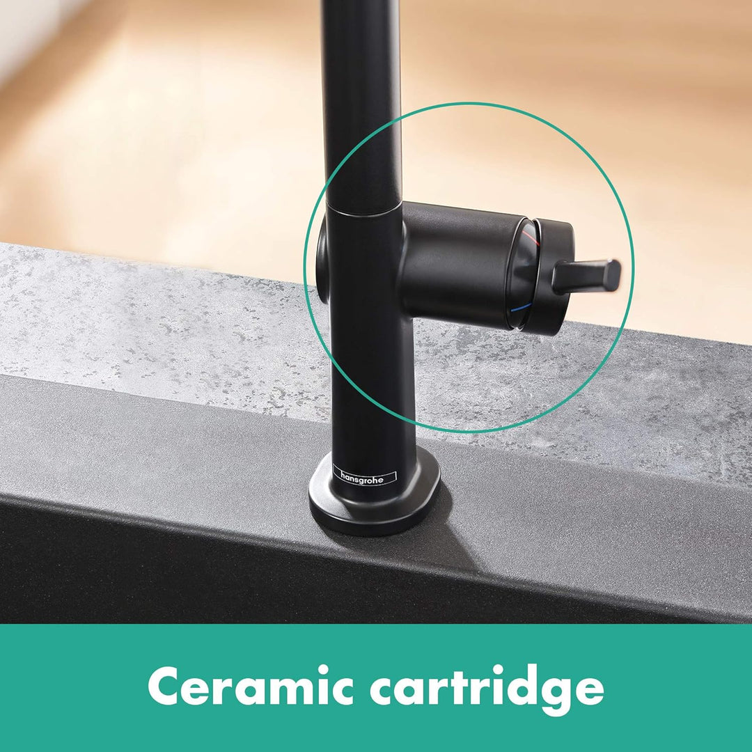 hansgrohe Talis M54 - Küchenarmatur, 1 Strahlart, Wasserhahn Küche mit Auslaufhöhe 270 mm, Mischbatt