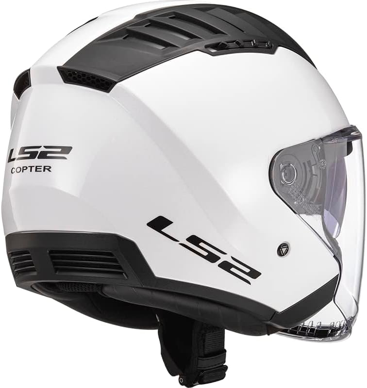 LS2, jethelme motorrad Copter II gloss white, L