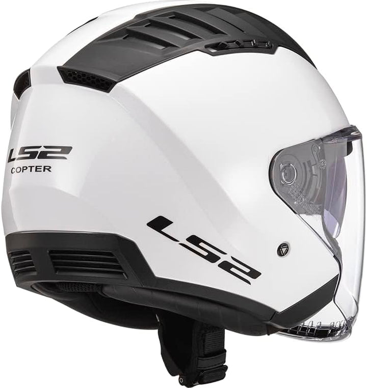 LS2, jethelme motorrad Copter II gloss white, L