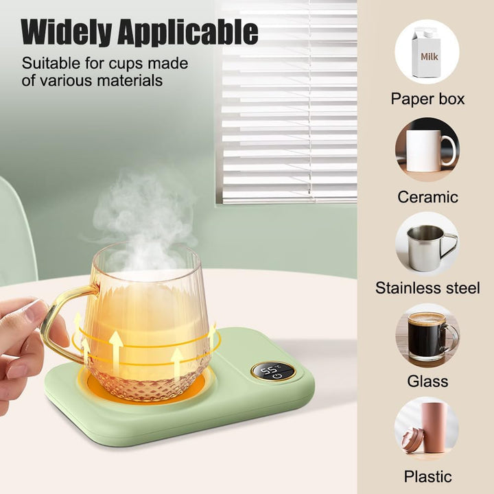 Kaffeetassenwärmer, 3 Temperatureinstellungen, Tassenwärmer, USB Kaffeewärmer, Untersetzer mit Autom