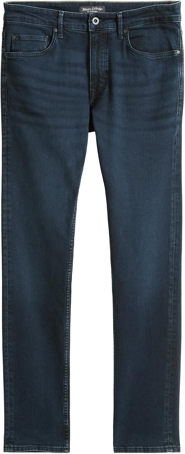 Marc O'Polo Herren Jeanshose mit Stretch-Anteil Shaped Fit 29W / 32L Blau, 29W / 32L Blau