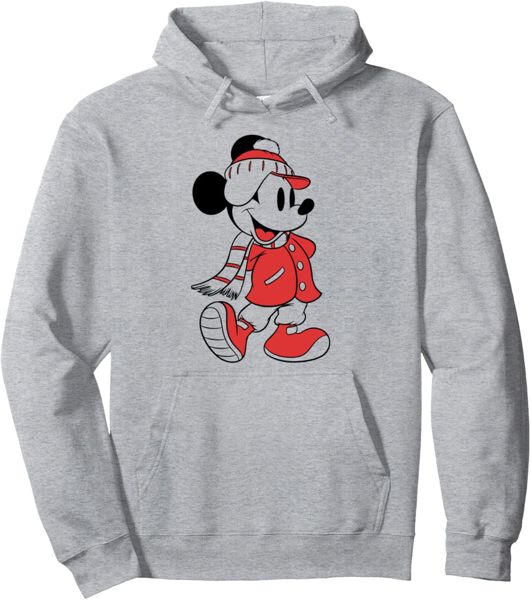 Disney Mickey And Friends Weihnachten Mickey Winter Wear Pullover Hoodie