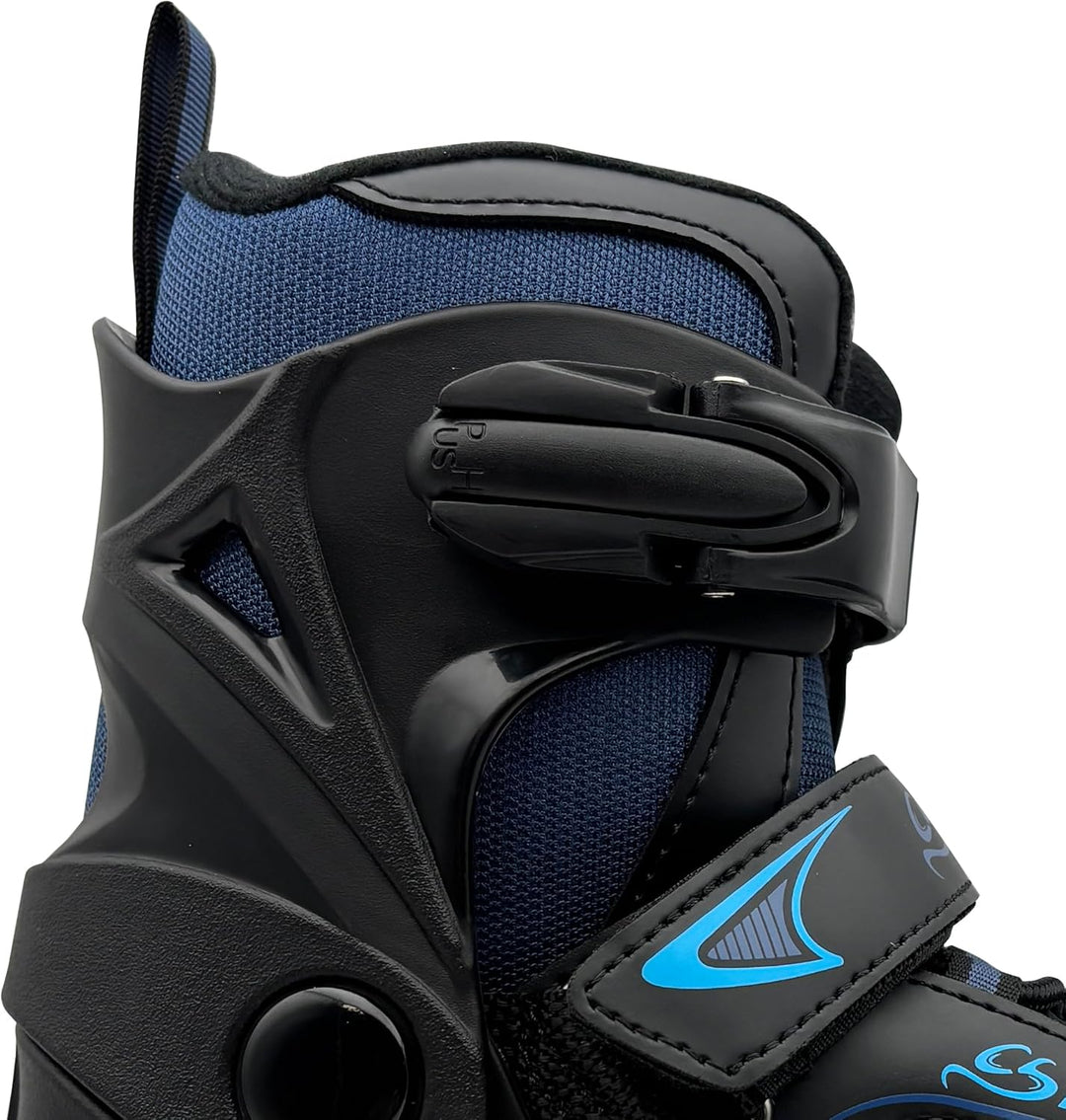 Cox Swain verstellbare Schlittschuhe Polar, Eislaufschuhe für Kinder, Jugendliche und Erwachsene bis