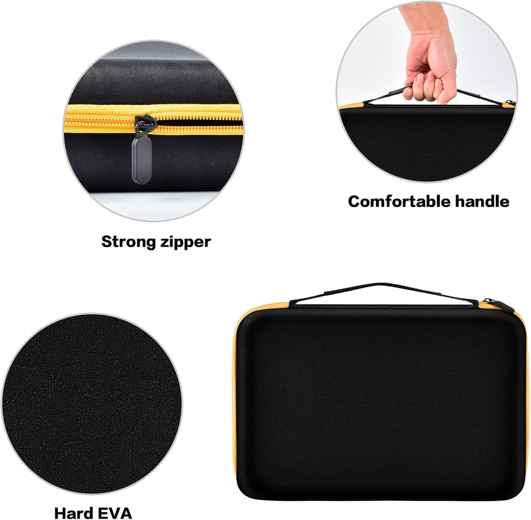 Batteriebox Tragetasche Aufbewahrungsbox für Batterieorganisator mit Batterietester (BT168), Tasche