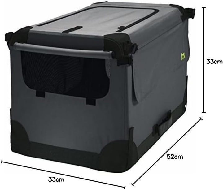 Maelson Soft Kennel Hundebox - Anthrazit - 52 x 33 x 33 cm Anthrazit L 52 x B 33 x H 33 cm, Anthrazi