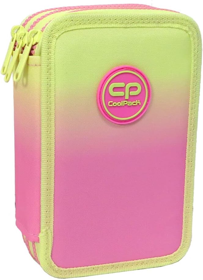 CoolPack XXL Federtasche Federmappe 3-Fach Schulstiftetui, dreifaches Federmäppchen, Federmäppchen f