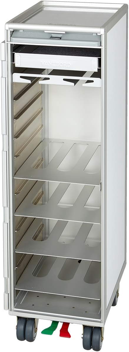 Ausstattungspaket für Flugzeugtrolleys und Airline Trolleys, Wein & Genuss inkl. Gläserhalterung, At