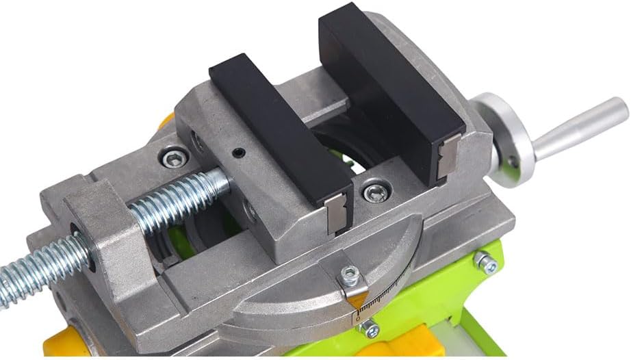Drehtisch 90° 3 Zoll Kreuzschieber Bohrmaschine Schraubstock Horizontale Präzisionsfräsen Bohrmaschi