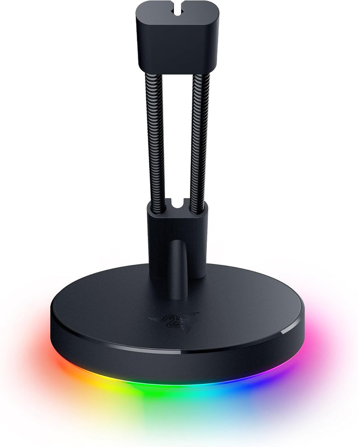 Razer Mouse Bungee V3 Chroma - Mauskabel-Halter mit RGB-Beleuchtung (Federarm mit Kabel-Clip, schwer