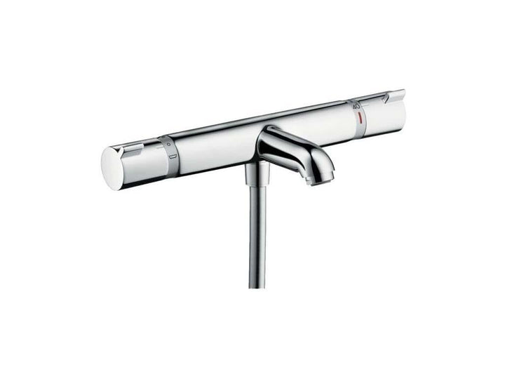 hansgrohe Ecostat - Wannenthermostat Aufputz, Wannenarmatur mit Sicherheitssperre (SafetyStop) bei 4