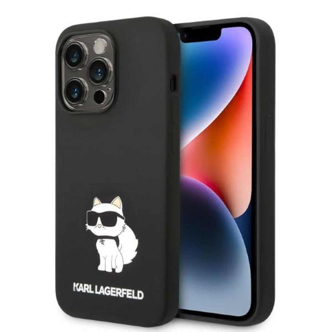 KARL LAGERFELD KLHCP14XSNCHBCK Hülle für iPhone 14 Pro Max 6,7" hardcase Schwarz