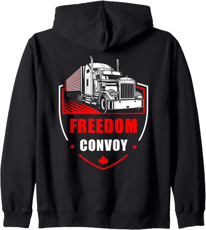 Freedom Convoy United Canada Truckers Kapuzenjacke