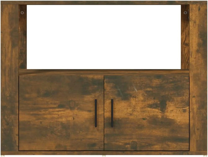 80x30x60 cm Seitenschrank mit Ablage und Türen Beistellschrank Schubladenschrank Lowboard Lagerschra