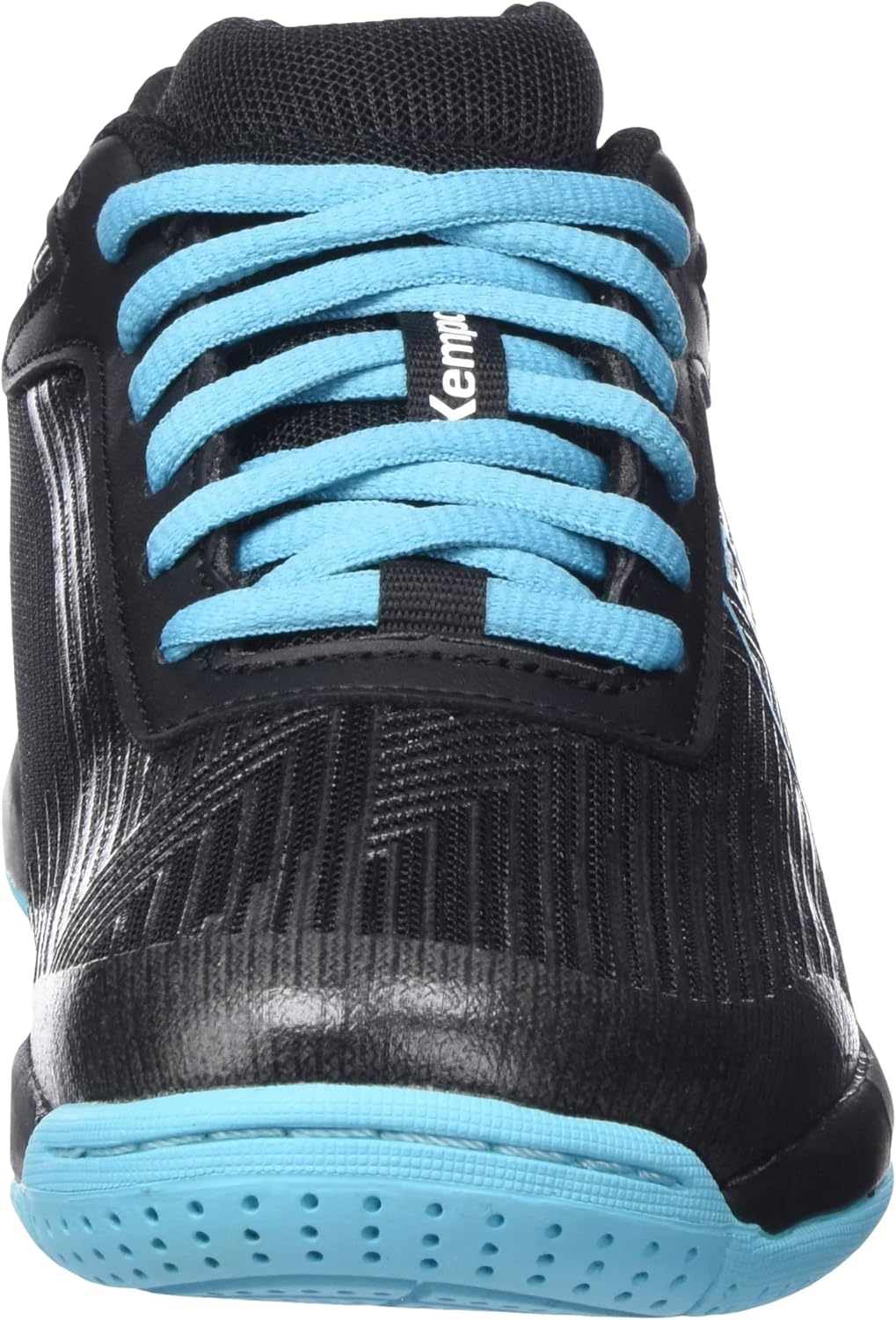 Kempa Unisex Kinder Attack 2.0 JuniorSneaker 28 EU Schwarz Aqua, 28 EU Schwarz Aqua