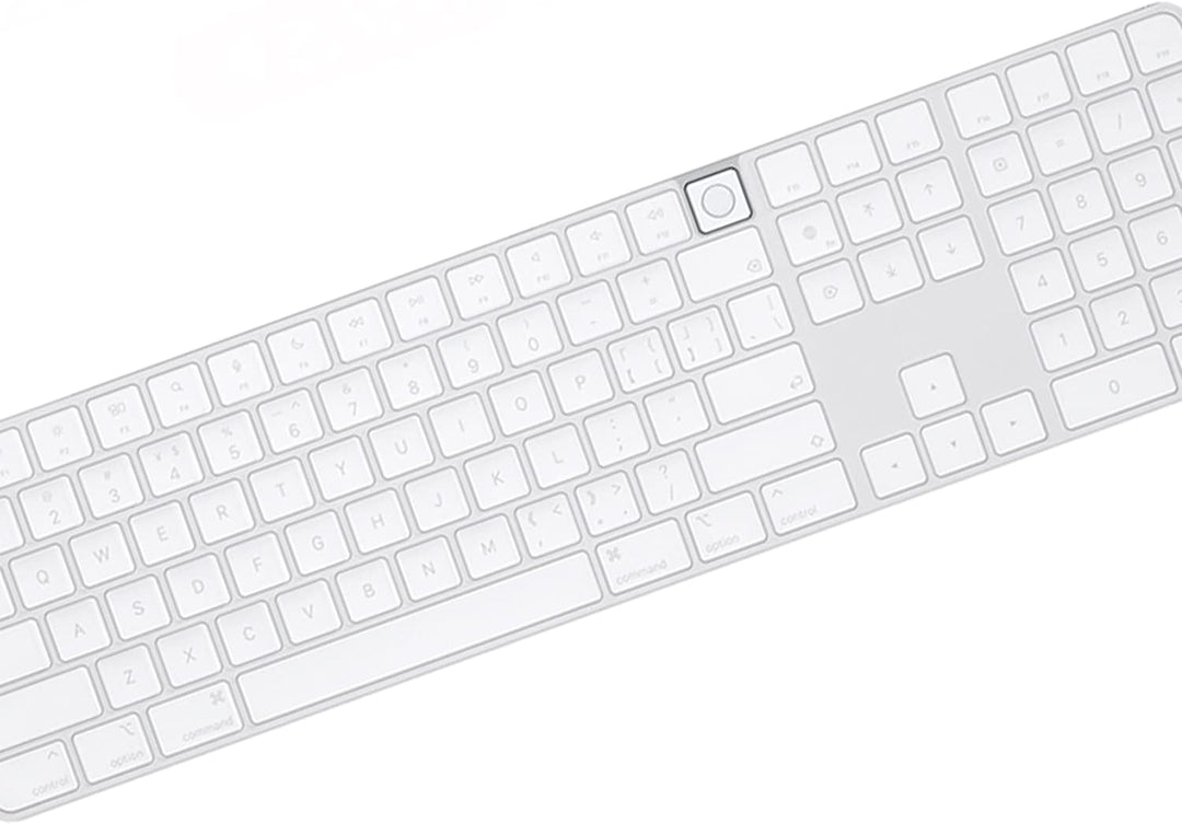 Tastaturabdeckung für Apple Magic Keyboard mit Touch-ID und Ziffernblock Modell A2520, für 2023 2021