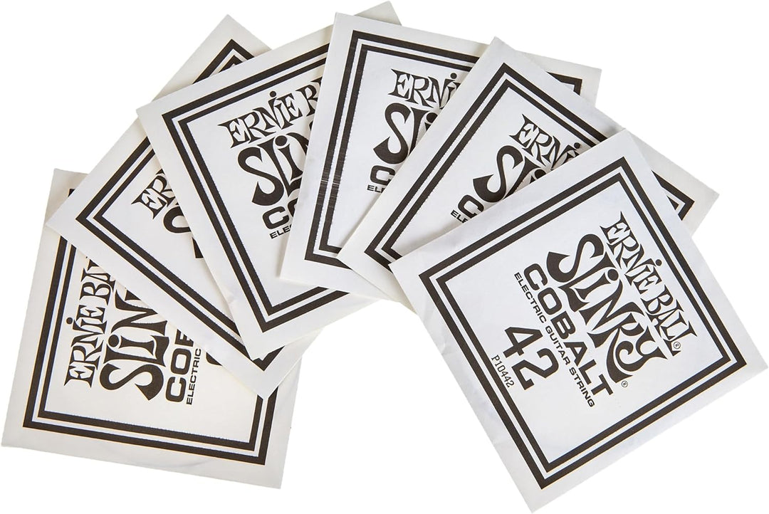 Ernie Ball Super Slinky E-Gitarre Ton-Pack, Stärke 9-42 Super (9–42), Super (9–42)