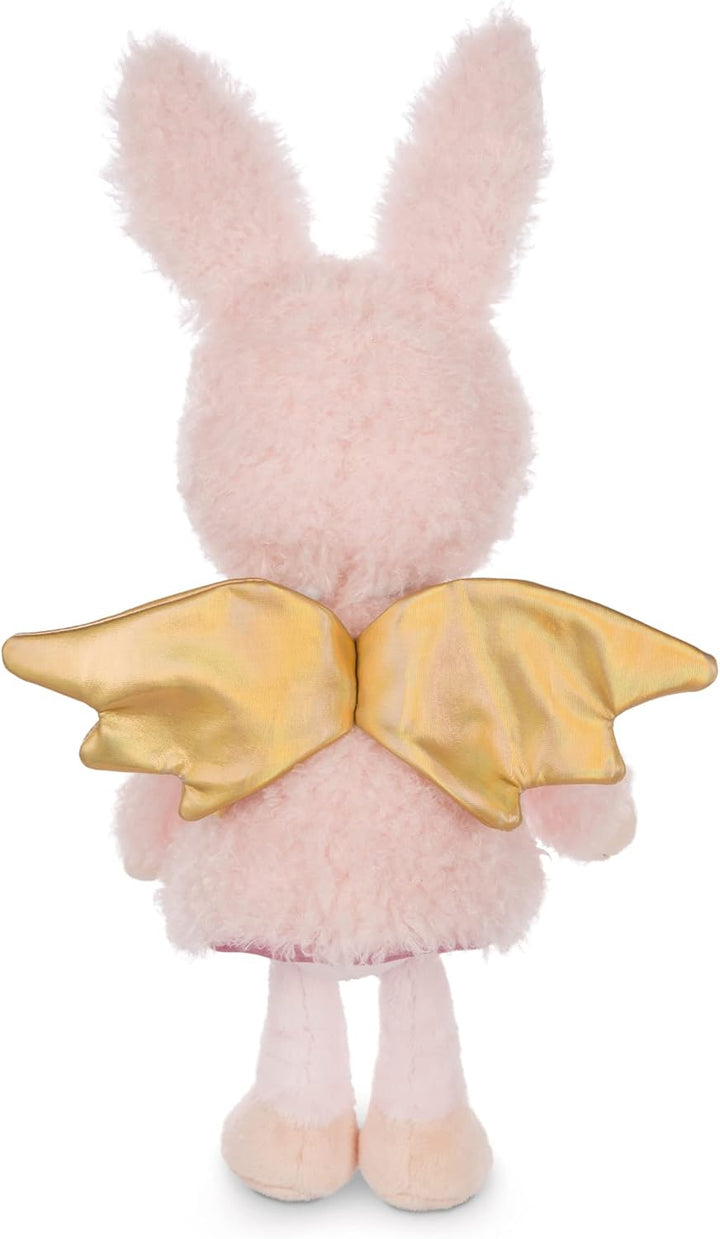 Kuscheltier Schutzengel Hase La La Bunnie 30cm mit goldenem Herz & Flügeln in Geschenkbox – Schaf-En