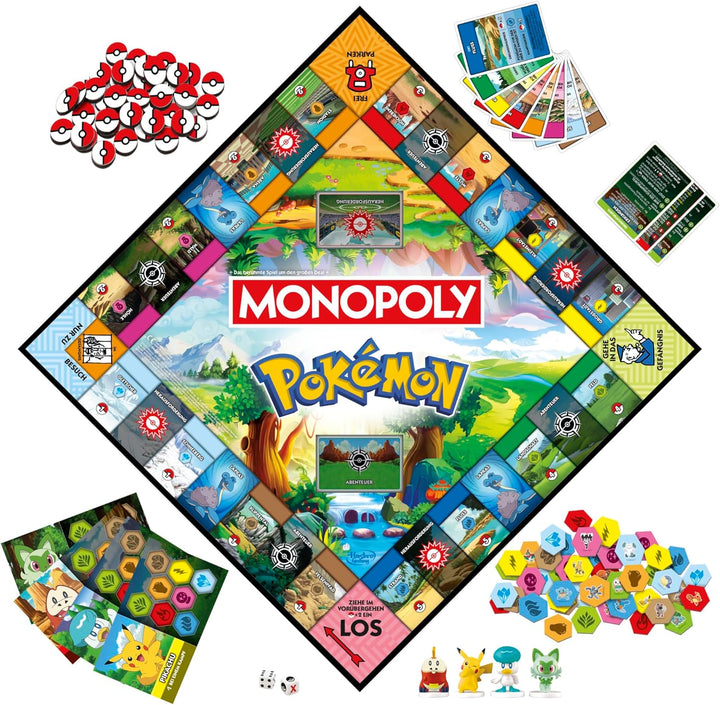 Monopoly Pokémon Edition Brettspiel - Deutsch Fassung